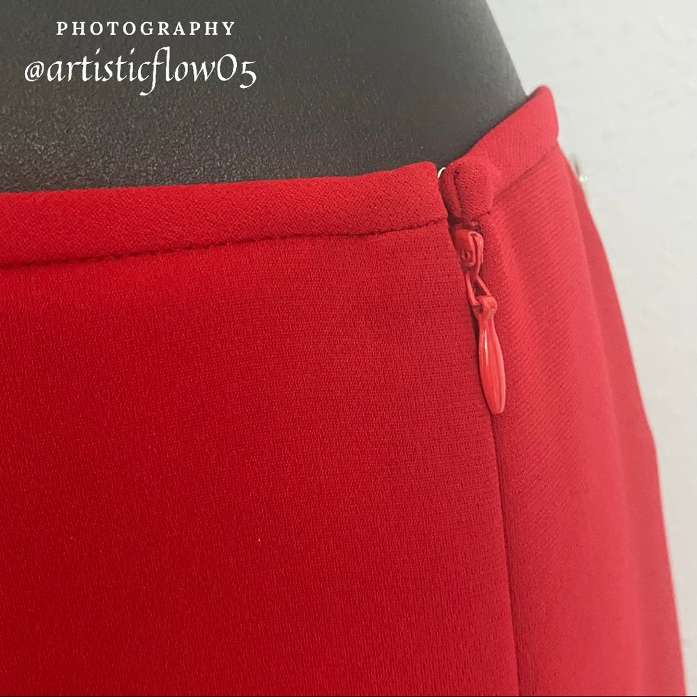 NEW! Vintage! Stresa Red 2 Piece Suit - Picture 6 of 7
